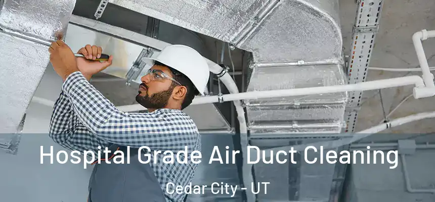  Hospital Grade Air Duct Cleaning Cedar City - UT